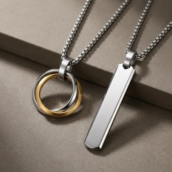 White_Metal_Necklace_For_Men