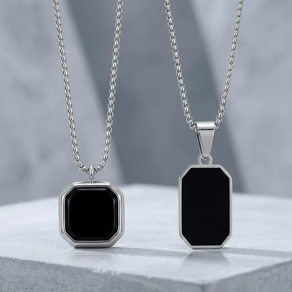 Black_Stainless_Steel_Necklace_For_Men_(Pack_Of_2)