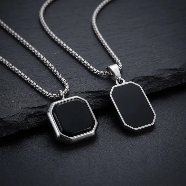 Black_Stainless_Steel_Necklace_For_Men_(Pack_Of_2)