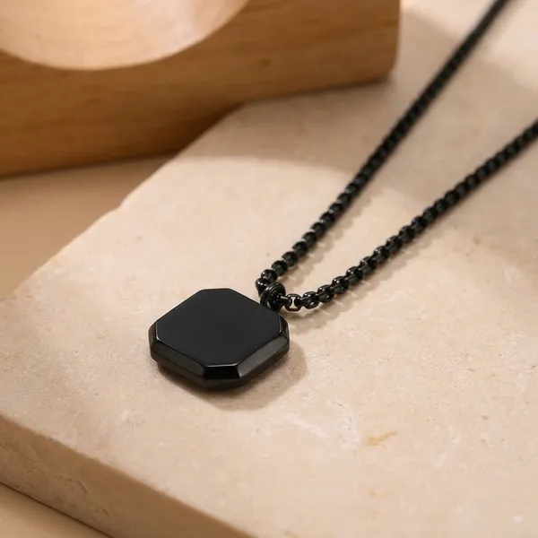 White_Stainless_Steel_Necklace_For_Men
