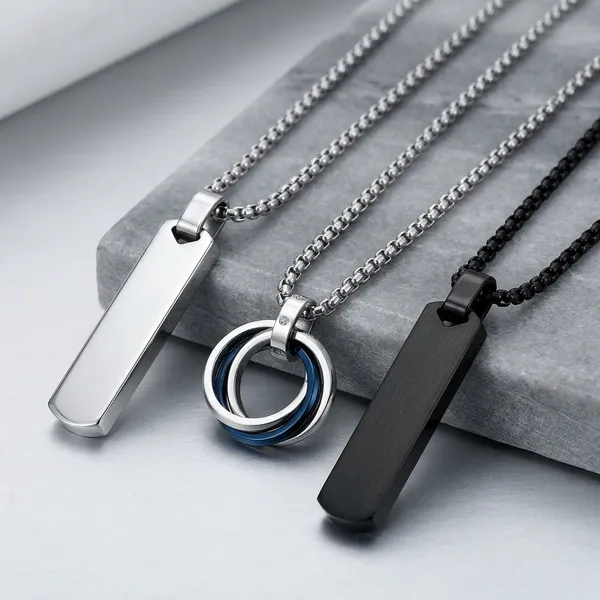 Silver_Stainless_Steel_Necklace_For_Men_(Pack_Of_3)