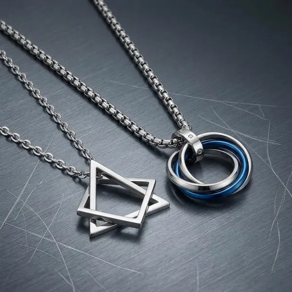 White_Metal_Necklace_For_Men_(Pack_Of_2)