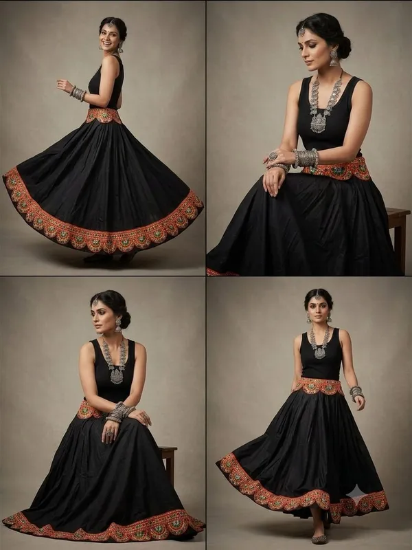 Black_Kacchi_Work_Skirt