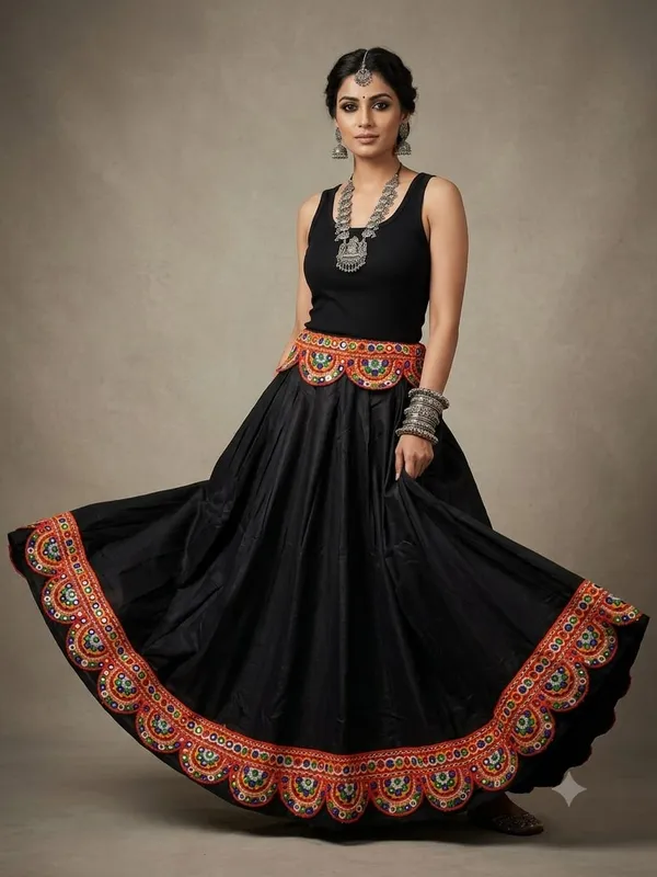 Black_Kacchi_Work_Skirt