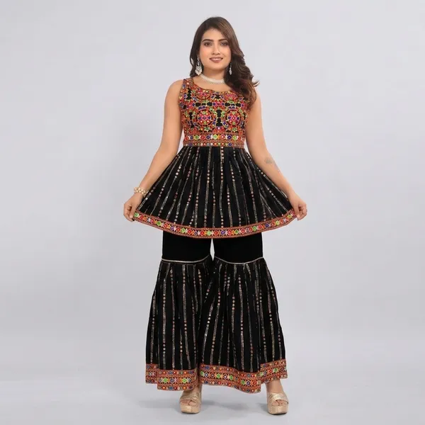 Multicolor_Rayon_Kedia_Top_For_Women_(Only_Top)