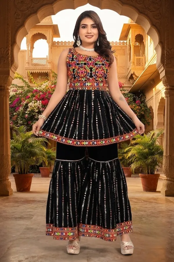 Multicolor_Rayon_Kedia_Top_For_Women_(Only_Top)