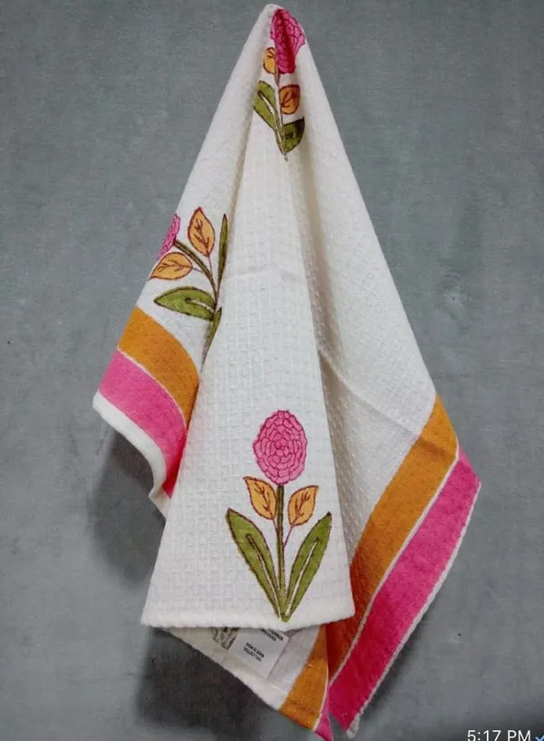 Multicolor_Premium_Cotton_Waffle_Luxury_Hand_Block_Printed_Hand_Towels_For_Bathroom