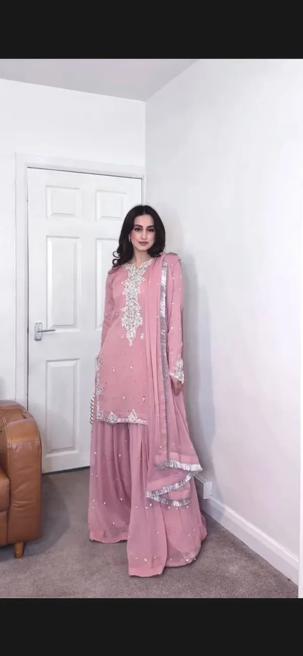 Pink_Georgette_Embroidered_Sharara_Suit_For_Women