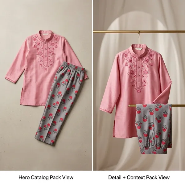 Pink_Embroidered_Ethnic_Kurta_Pajama_Set_for_Girls