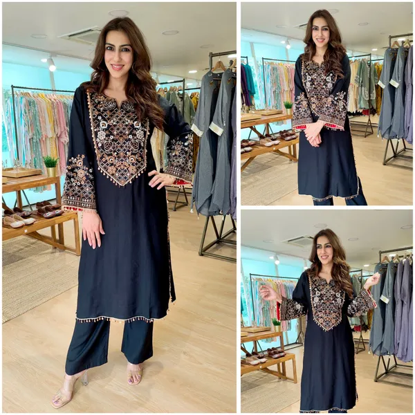 Black_Embroidered_Kurta_Palazzo_Set_for_Women