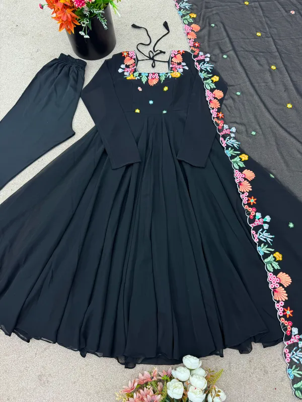 Black_Floral_Embroidered_Anarkali_Suit_with_Dupatta