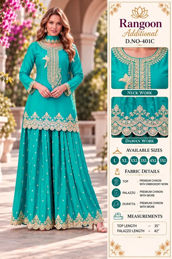 Designer_Blue_Sharara_Suit_for_Women_Heavy_Embroidery_&_Palazzo_Set