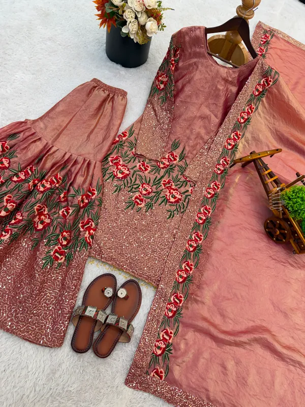 Dusty_Rose_Pink_Floral_Embroidered_Sharara_Suit_with_Dupatta