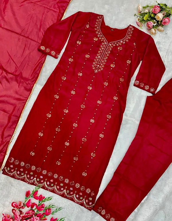 Elegant_Maroon_Embroidered_Ethnic_Suit