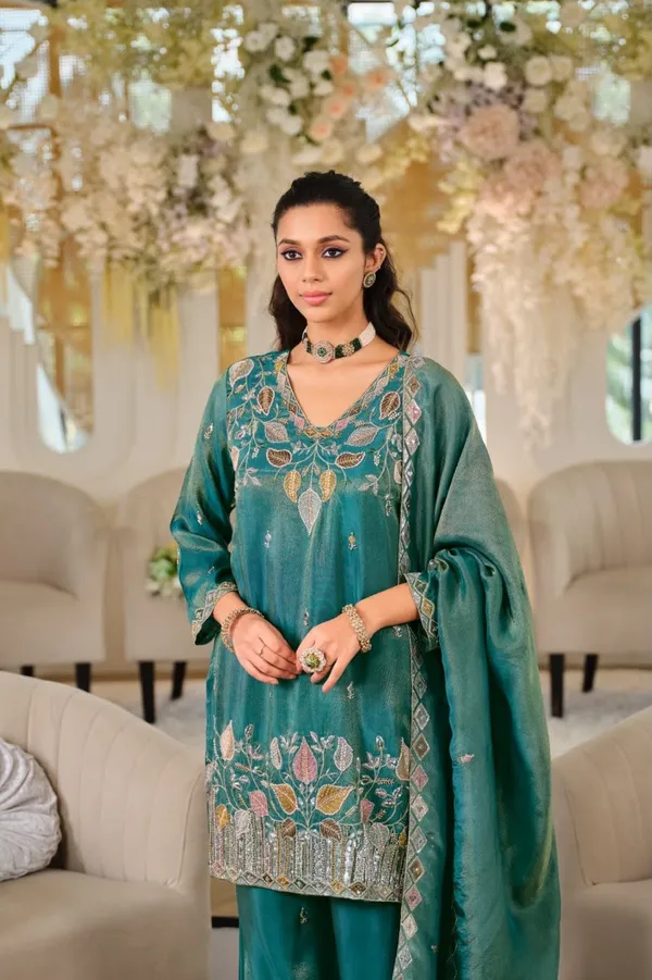 Elegant_Teal_Embroidered_Pakistani_Salwar_Suit_with_Dupatta
