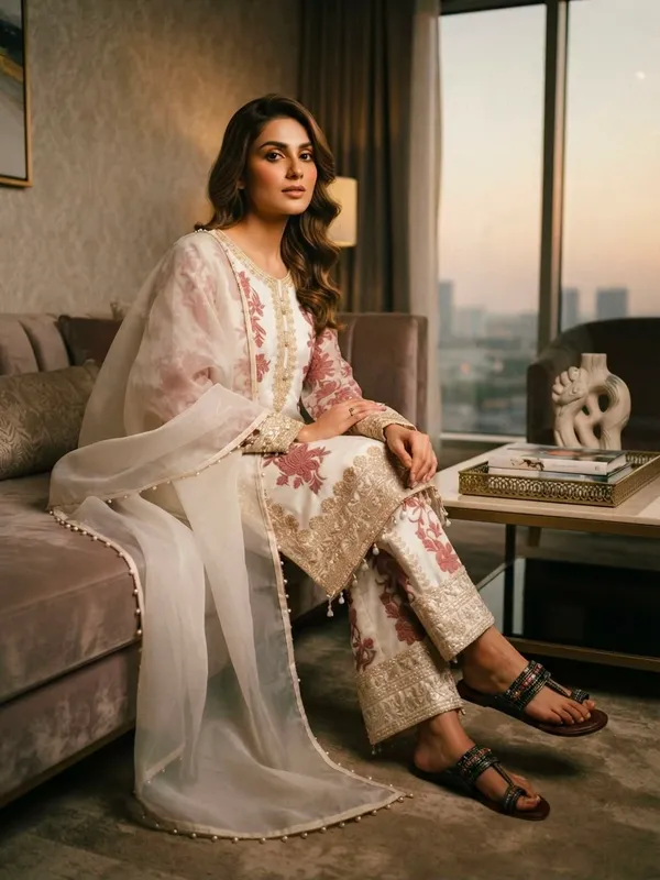 Ivory_Floral_Embroidered_Kurta_with_Farshi_Palazzo_&_Dupatta