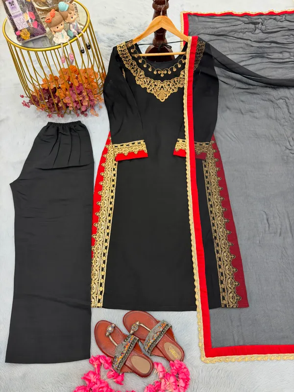 Luxury_Black_Embroidered_Pakistani_Suit_with_Nazmin_Dupatta