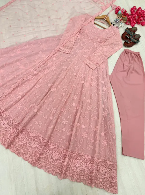 Luxury_Blush_Pink_Heavy_Embroidered_Anarkali_Gown_with_Organza_Silk_Dupatta