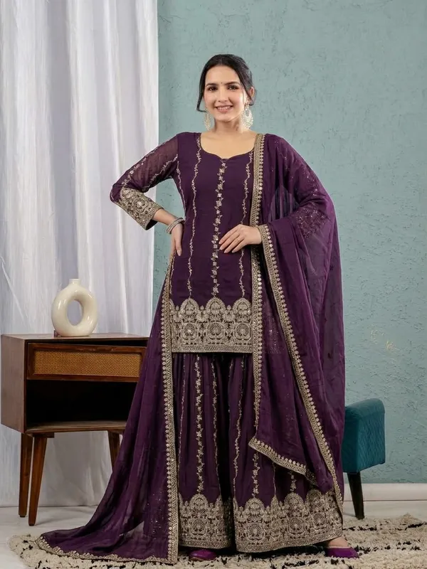 Luxury_Deep_Purple_Embroidered_Pakistani_Palazzo_Suit_with_Dupatta