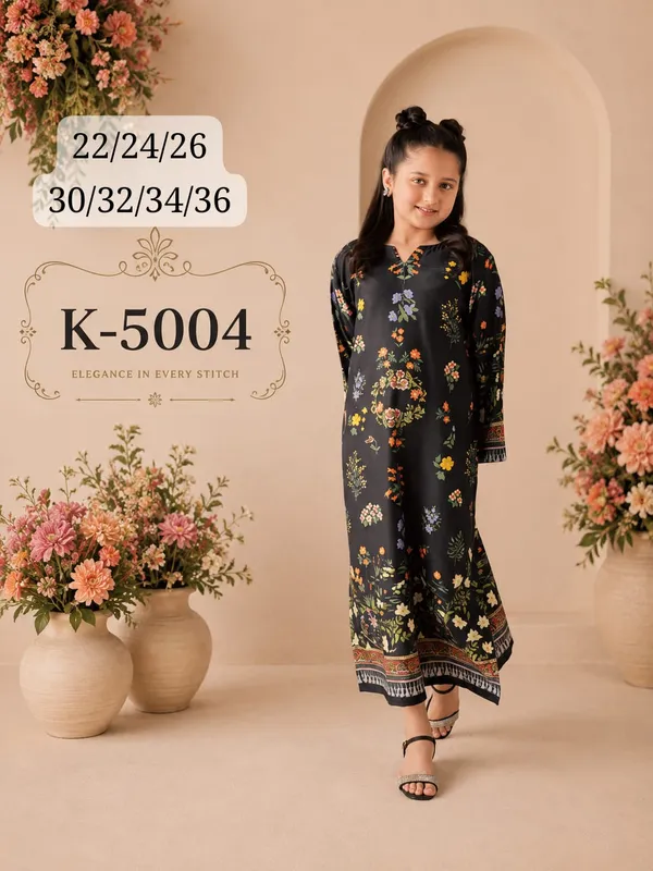 Black_Floral_Printed_Full_Length_Kurta_for_Girls