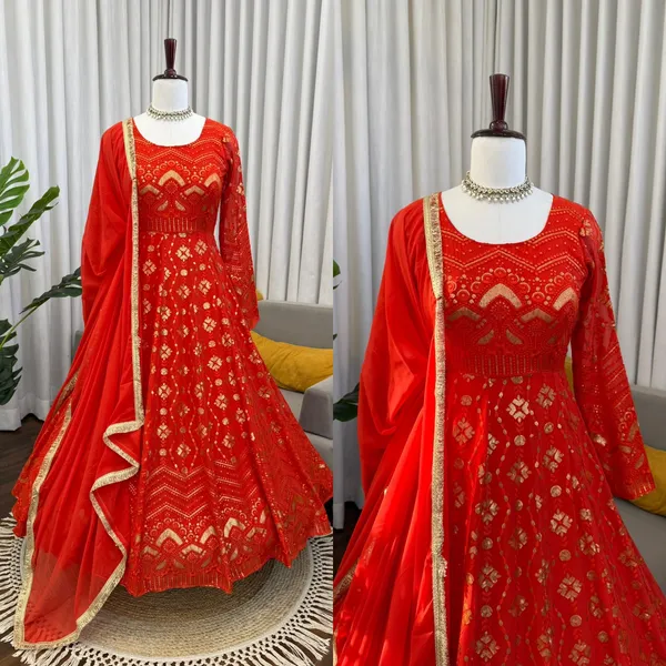 Orange_Designer_Anarkali_Suit_with_Dupatta