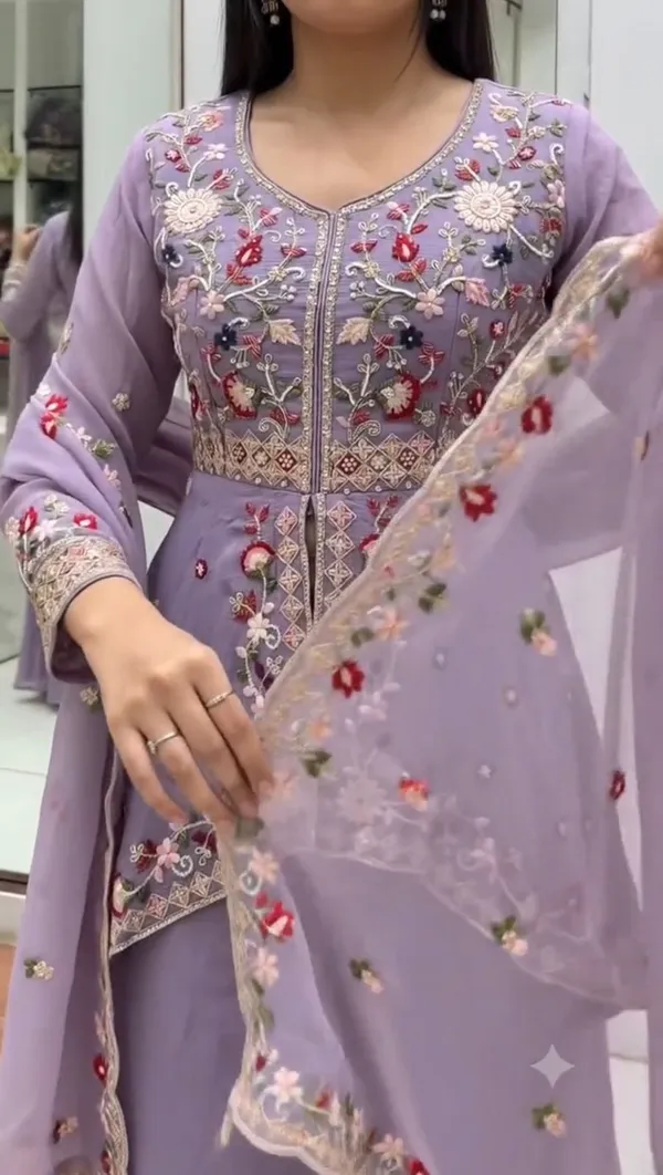 Royal_Lavender_Embroidered_Kurta_Plazzo_Set