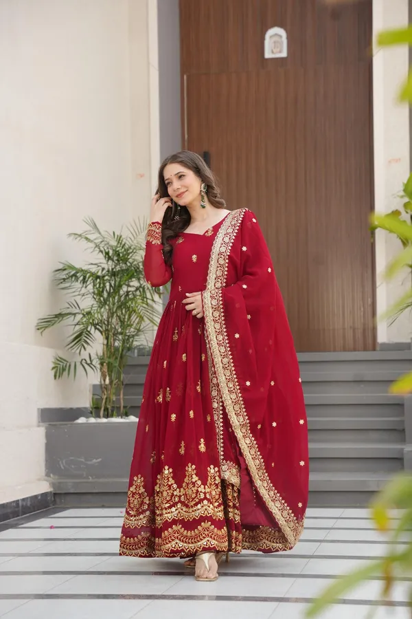 Royal_Red_Party_Wear_Anarkali_Suit