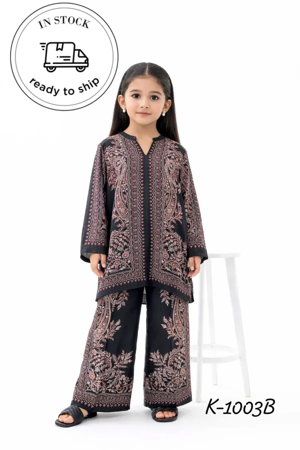 Black_Embroidered_Ethnic_Kurta_Palazzo_Set_for_Girls
