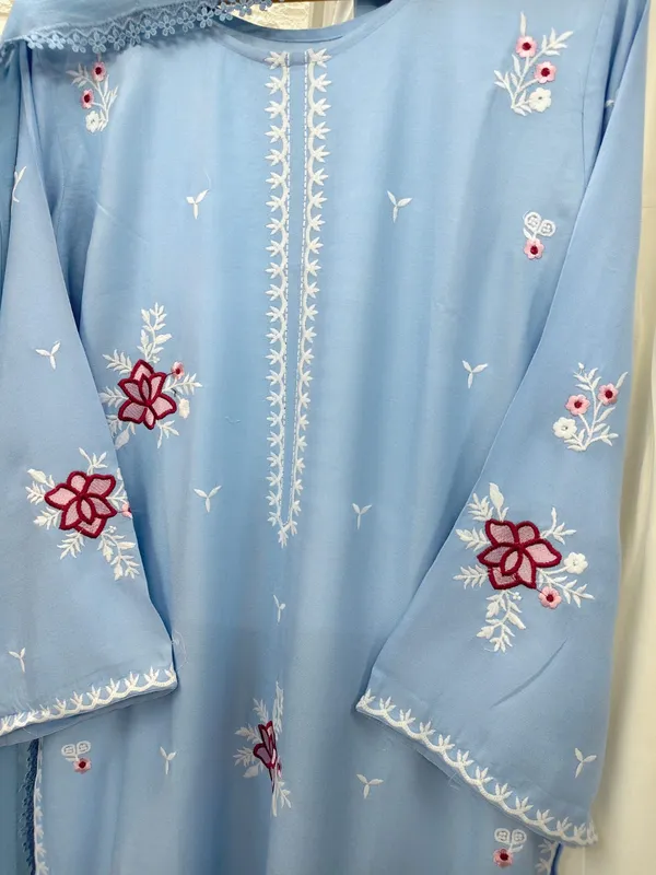 Sky_Blue_Floral_Embroidered_Kurta_Palazzo_Set