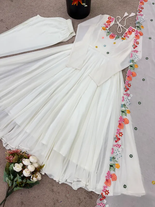 White_Embroidered_Anarkali_Suit