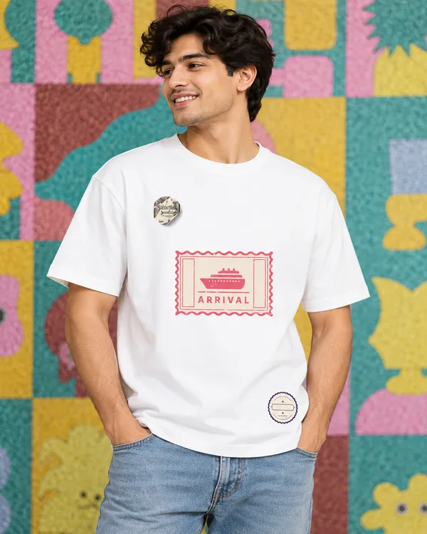 White_Cotton_Graphic_Print_Crew_Neck_T-Shirt_For_Men