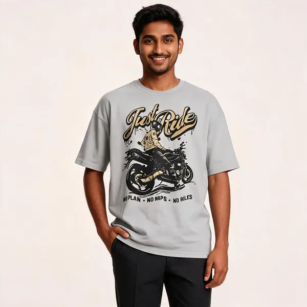 Grey_Cotton_Oversized_Printed_Just_Ride_T-Shirt_For_Men