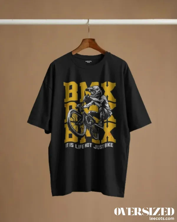 Black_Cotton_Oversized_Fit_Bmx_Print_T-Shirt_For_Men