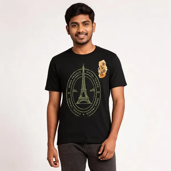 Black_Cotton_Regular_Fit_Eiffel_Tower_Print_T-Shirt_For_Men