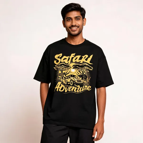 Black_Cotton_Oversized_Safari_Adventure_Print_T-Shirt_For_Men