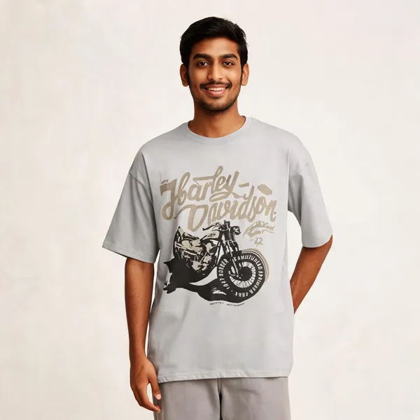 Grey_Cotton_Oversized_Motorcycle_Print_T-Shirt_For_Men
