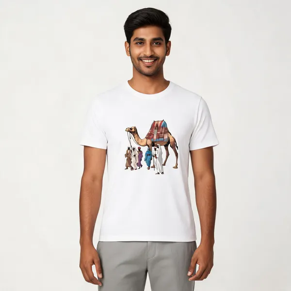 White_Cotton_Round_Neck_Printed_T-Shirt_For_Men