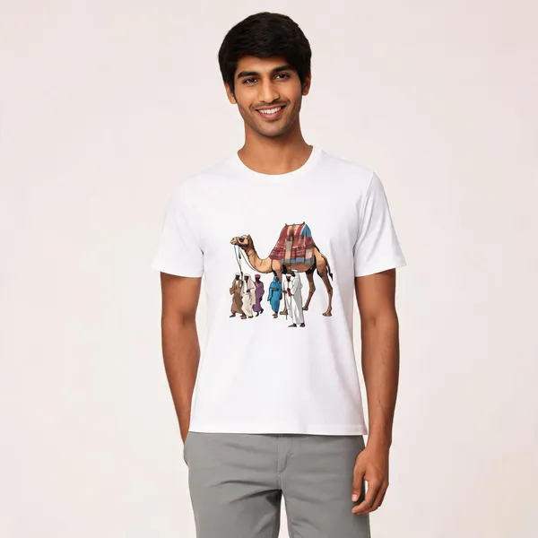 White_Cotton_Round_Neck_Printed_T-Shirt_For_Men