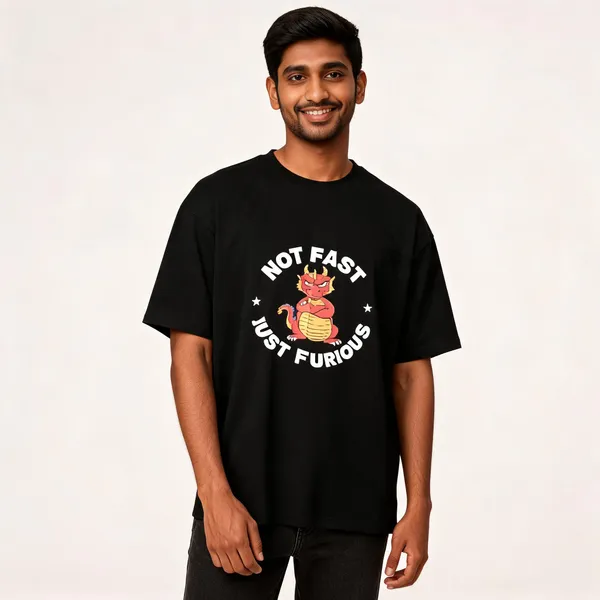 Black_Cotton_Oversized_Graphic_Print_T-Shirt_For_Men