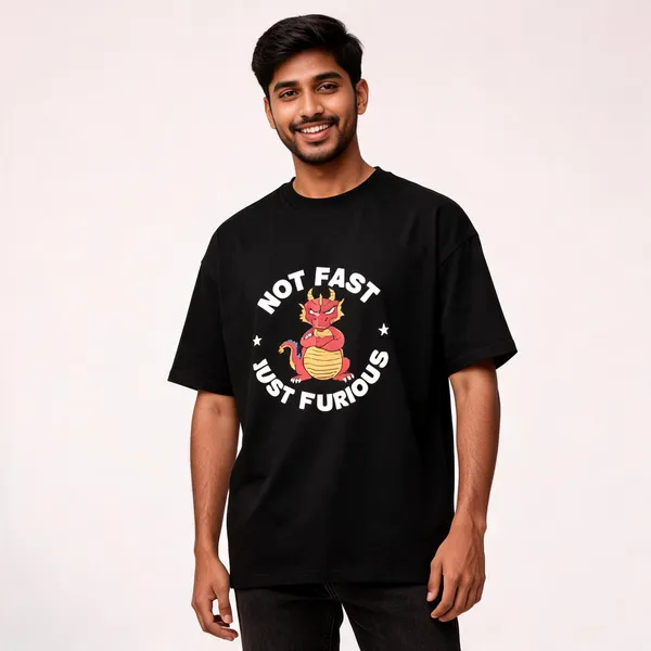 Black_Cotton_Oversized_Graphic_Print_T-Shirt_For_Men