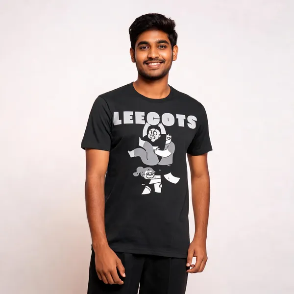 Black_Cotton_Graphic_Print_Crew_Neck_T-Shirt_For_Men