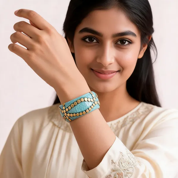 Aquarelle_Sky_Resin_Studded_Wide_Bangle_For_Women