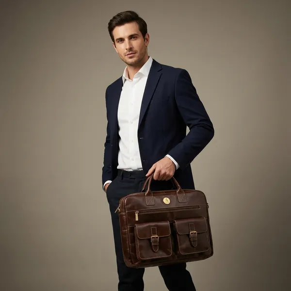 Brown_Leather_Messenger_Laptop_Bag_For_Men_And_Women