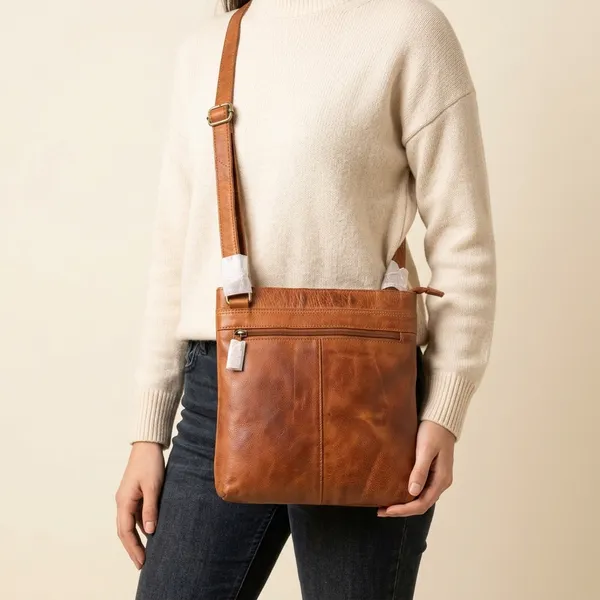 Tan_Leather_Crossbody_Sling_Bag_For_Men_And_Women