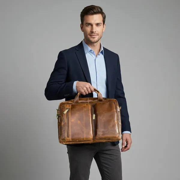 Brown_Genuine_Leather_Messenger_Laptop_Bag_For_Men_And_Women