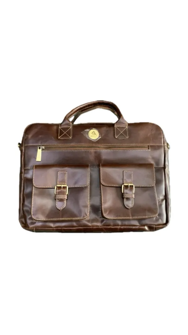 Brown_Leather_Messenger_Laptop_Bag_For_Men_And_Women