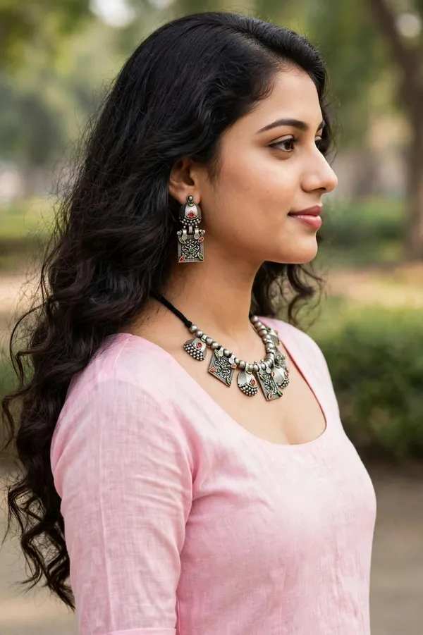 Oxidized_Tribal_Necklace_Set