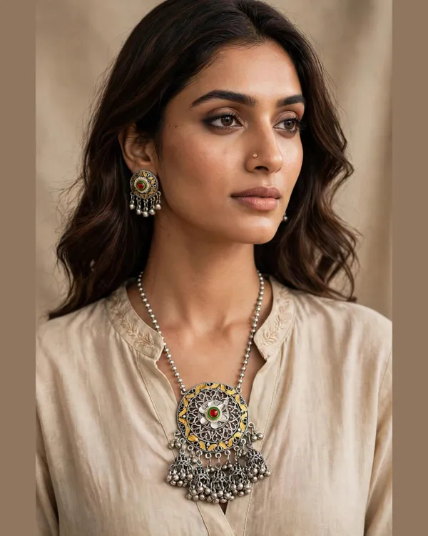 Oxidised_Necklace_Set