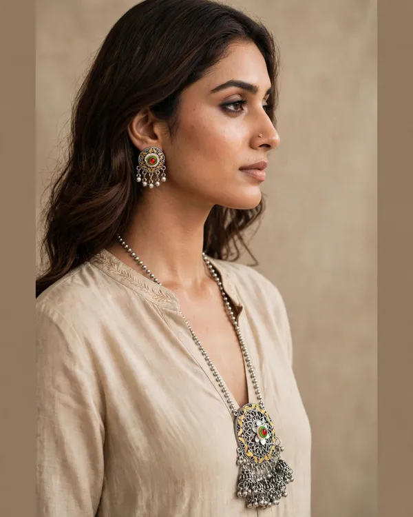 Oxidised_Necklace_Set