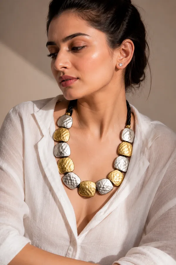 Oxidised_Dual_Tone_Necklace_Set